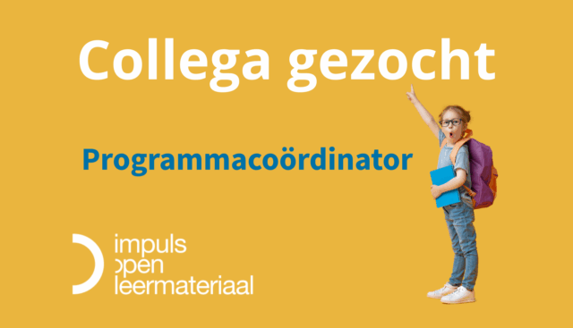 Vacature programma coordinator