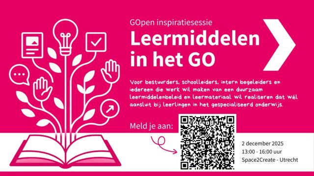 Banner GOpen Inspiratiesessie Leermiddelen